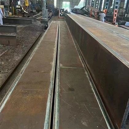 Vigas e colunas de aço em forma de H