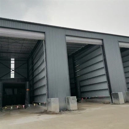 Garagem tridimensional com estrutura de aço